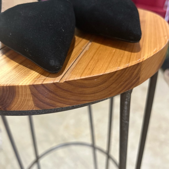 Michael Kors Black Suede Pointed-Toe Heels - Picture 4 of 6